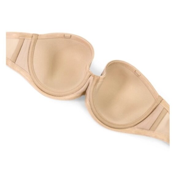 Wacoal Beige Red Carpet™ Strapless Underwire Bra with Detachable Straps 38DD - Picture 9 of 9